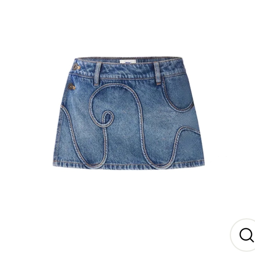 IFIK Mini Denim Skirt/Skort
